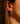 Silver diamond hoop earring