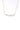 Silver diamond bar necklace
