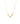 Diamond Brilliance Gold Chain Necklace